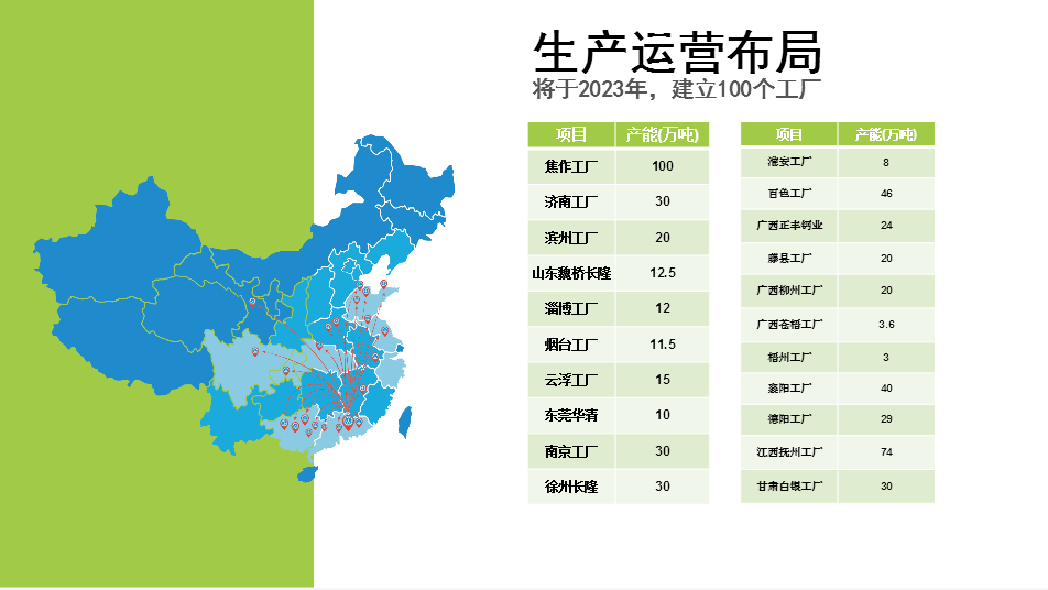 长隆科技工厂分布